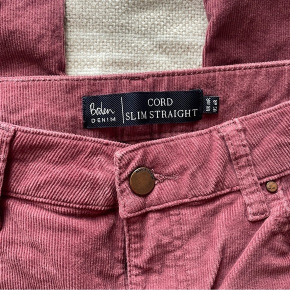 Boden Cord Slim Straight Jeans - Picture 9 of 12